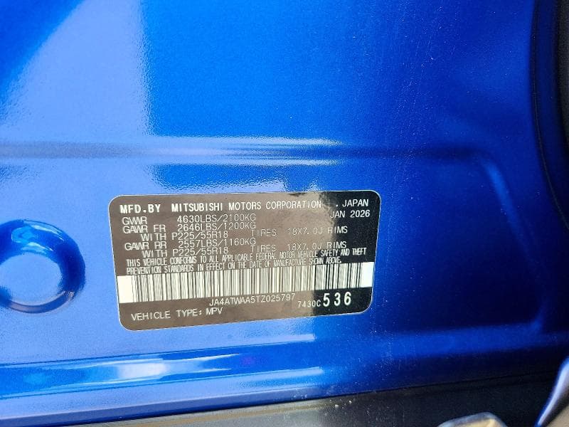 2026 MITSUBISHI ECLIPSE CROSS SE 14