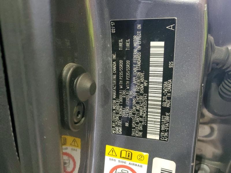 2017 LEXUS RX 350 BASE 12