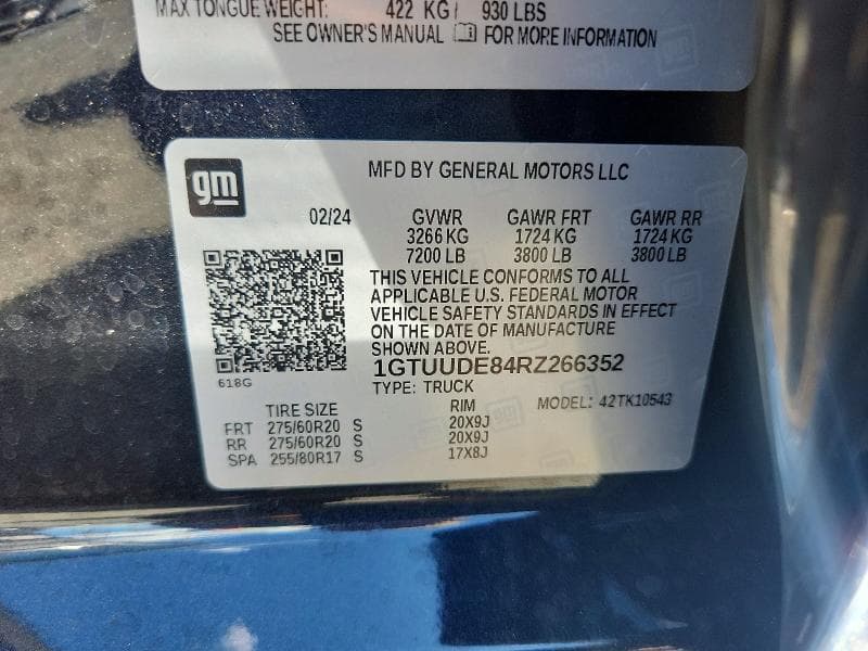 2024 GMC SIERRA K1500 SLT 12