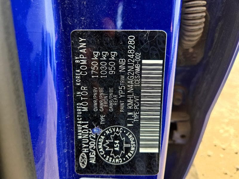 2022 HYUNDAI ELANTRA SEL 12