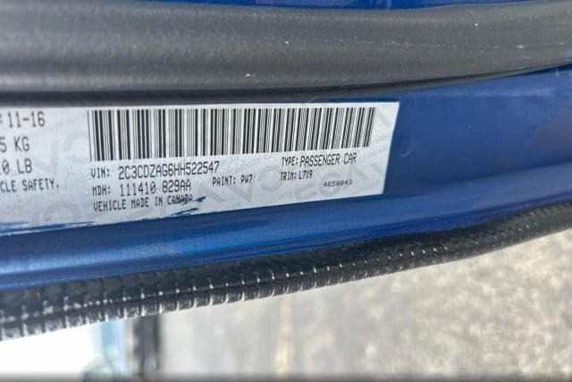 2017 DODGE CHALLENGER SXT 10