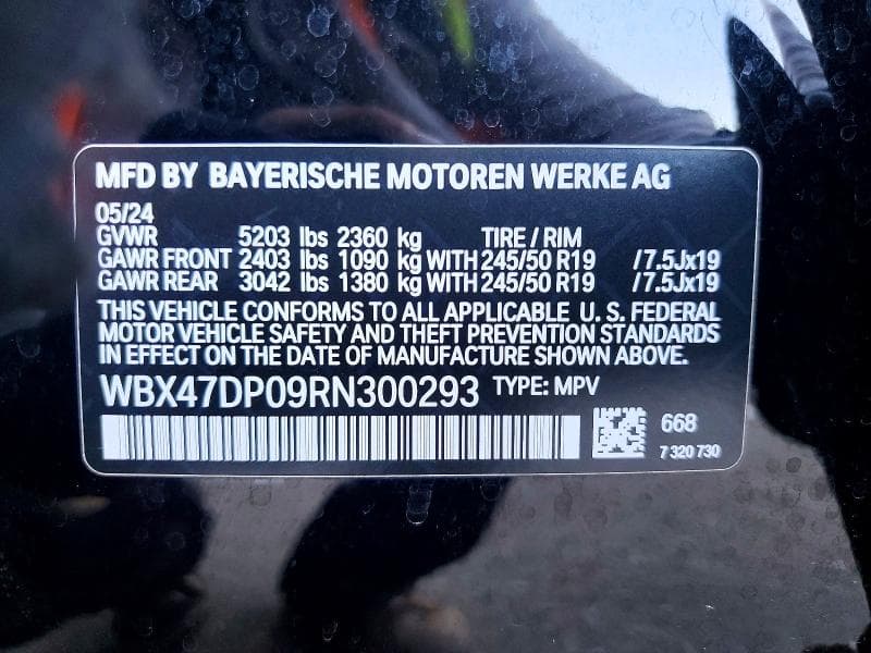 2024 BMW X3 SDRIVE30I 13