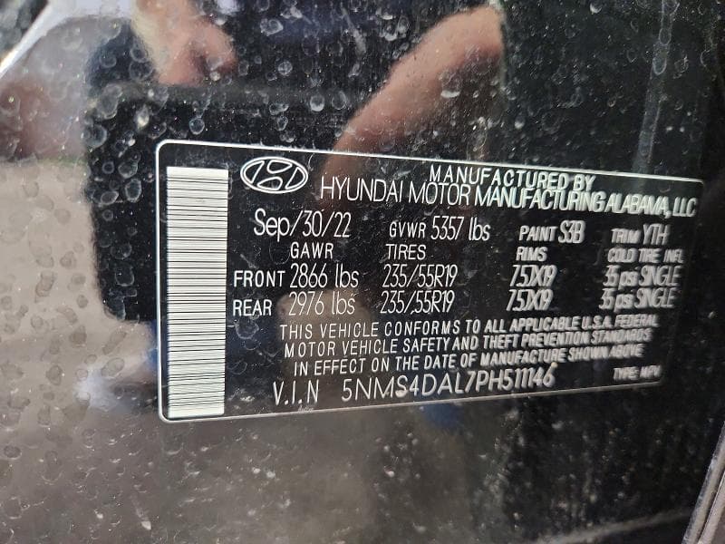 2023 HYUNDAI SANTA FE LIMITED 14
