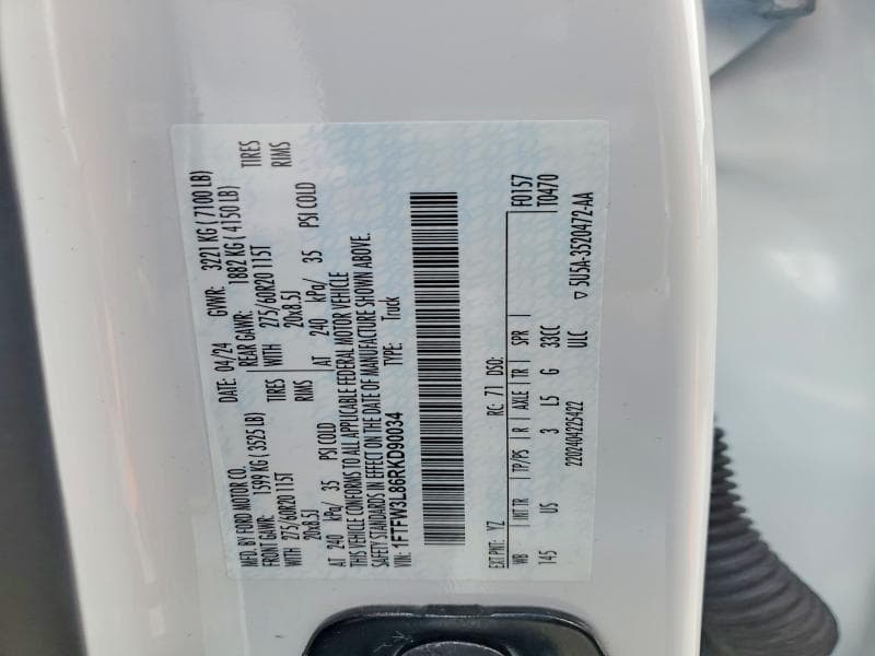 2024 FORD F150 XLT 12