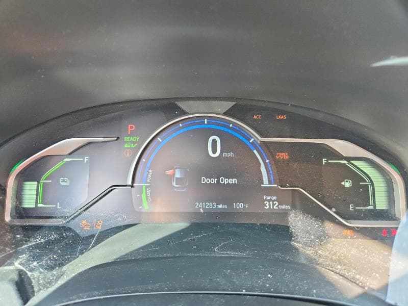 2019 HONDA CLARITY TOURING 9