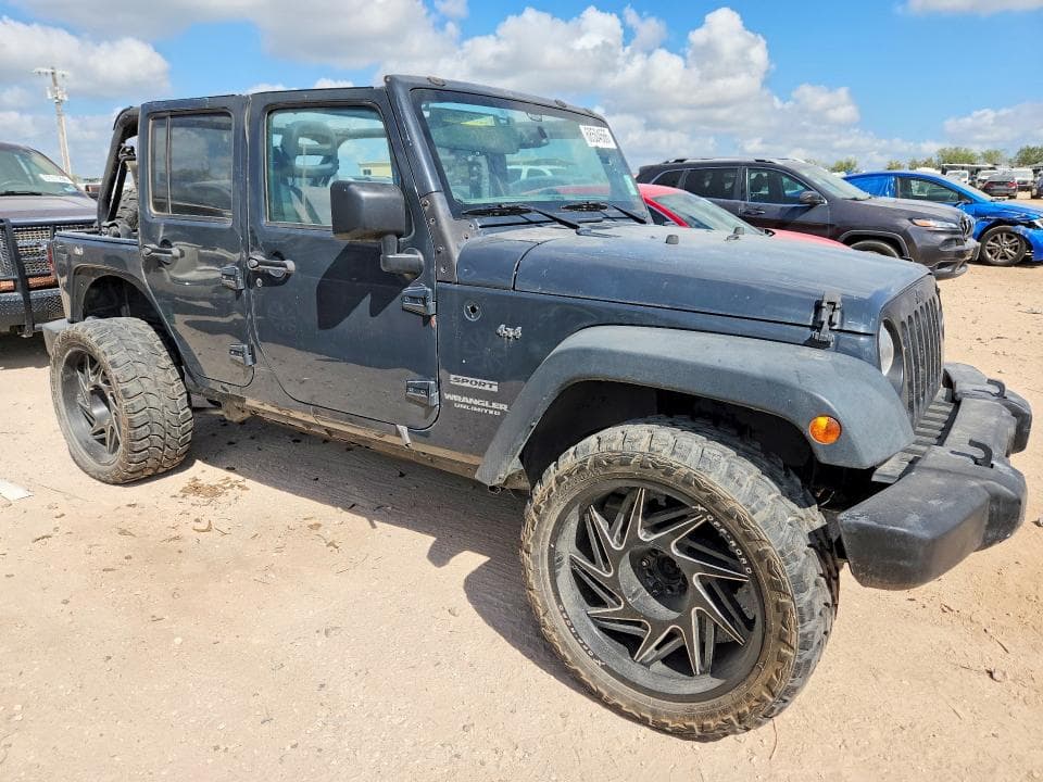 2017 JEEP WRANGLER UNLIMITED SPORT 4