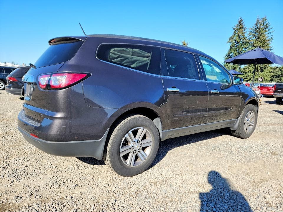2017 CHEVROLET TRAVERSE LT 3