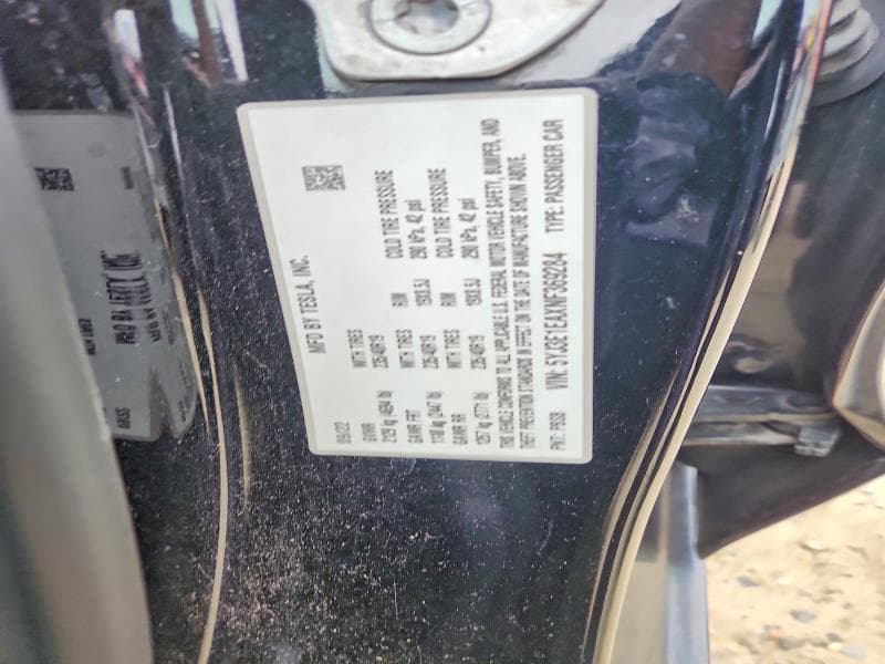 2022 TESLA MODEL 3 12