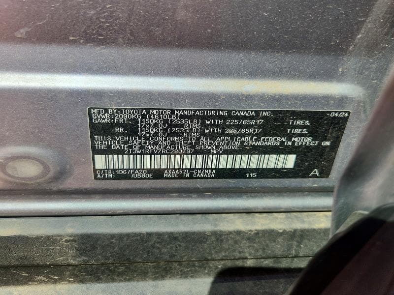 2024 TOYOTA RAV4 XLE 14