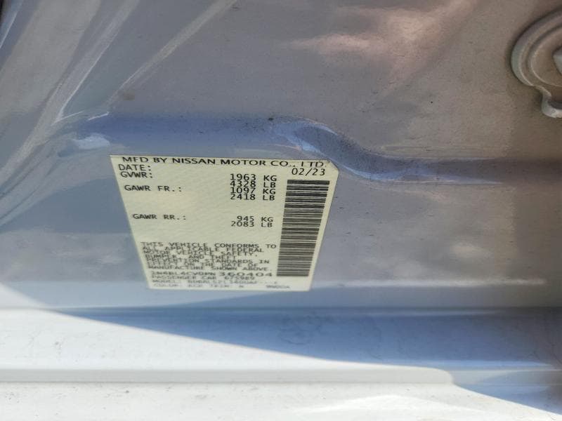 2023 NISSAN ALTIMA SR 12