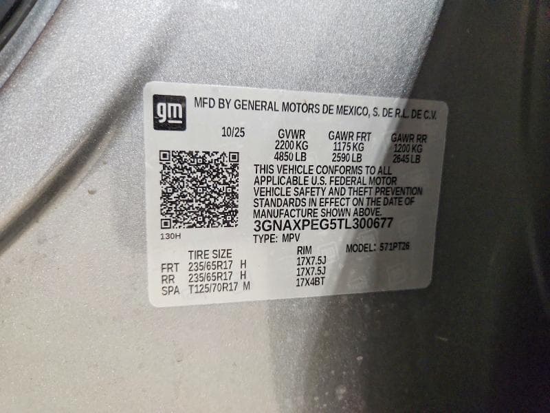 2026 CHEVROLET EQUINOX LT 13