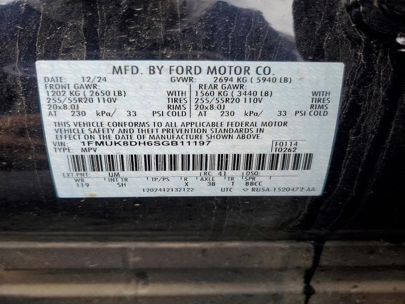 2025 FORD EXPLORER ACTIVE 13