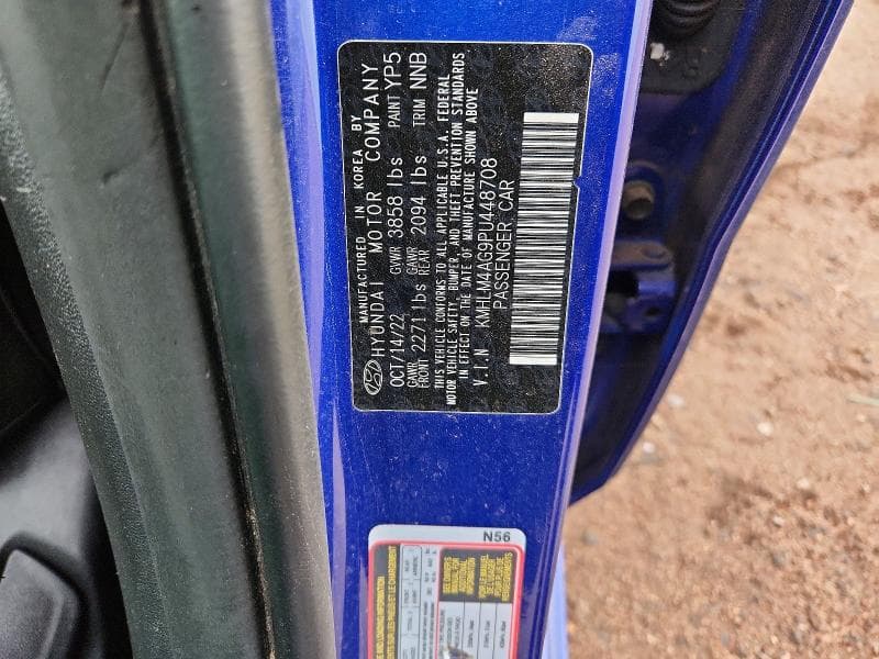 2023 HYUNDAI ELANTRA SEL 12
