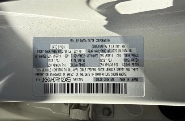 2024 MAZDA CX-90 SELECT 10