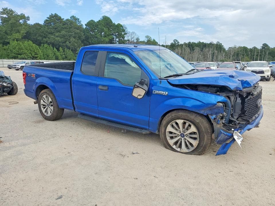 2018 FORD F150 SUPER CAB 4
