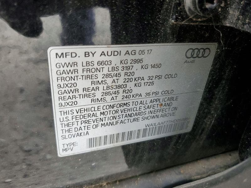 2017 AUDI Q7 PREMIUM PLUS 13