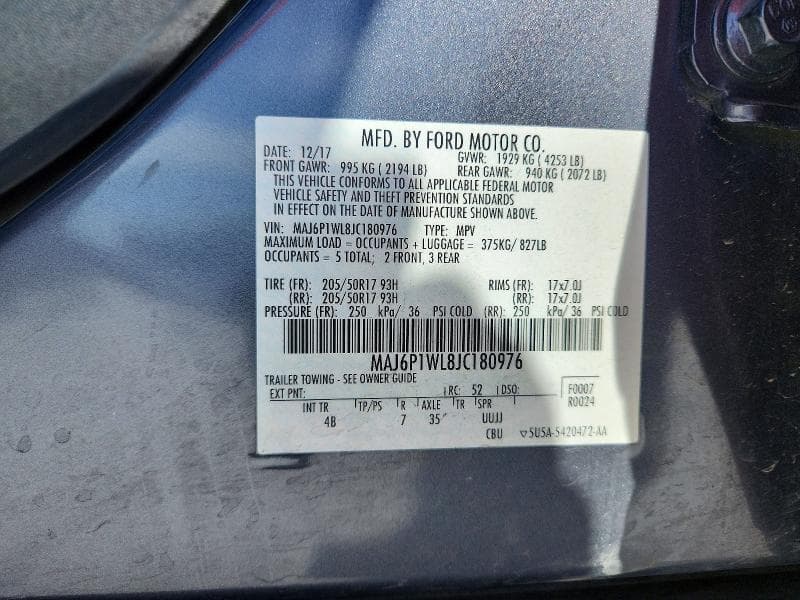 2018 FORD ECOSPORT TITANIUM 13