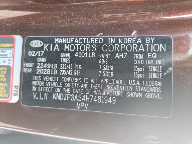2017 KIA SOUL 14