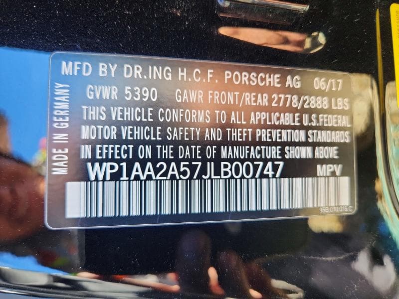 2018 PORSCHE MACAN 13