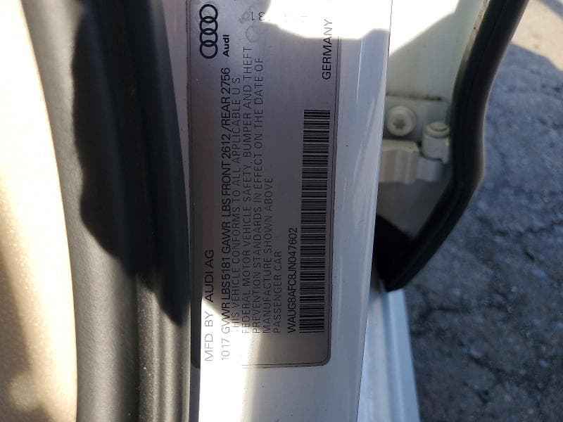 2018 AUDI A6 PREMIUM PLUS 13