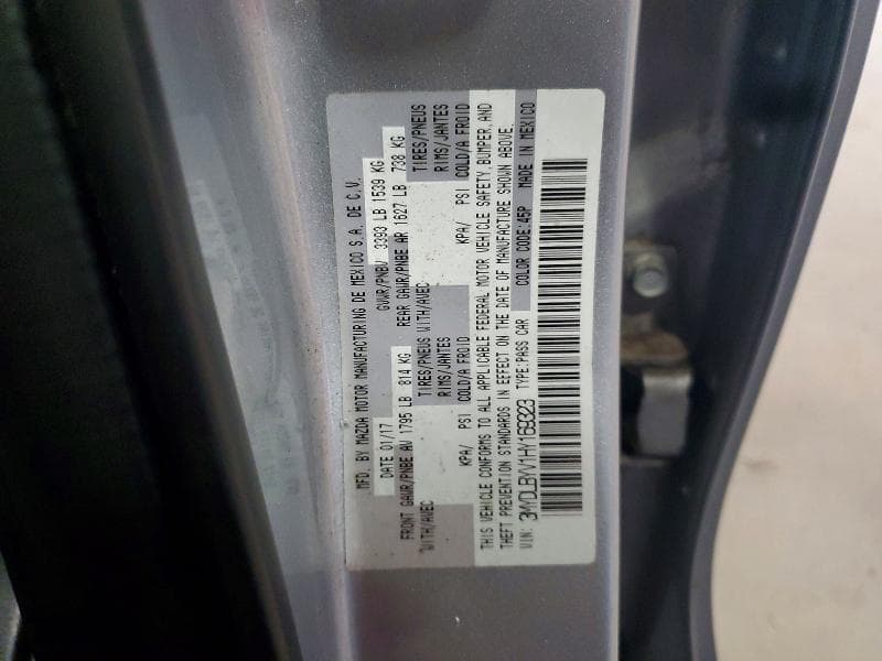 2017 TOYOTA YARIS IA BASE 13