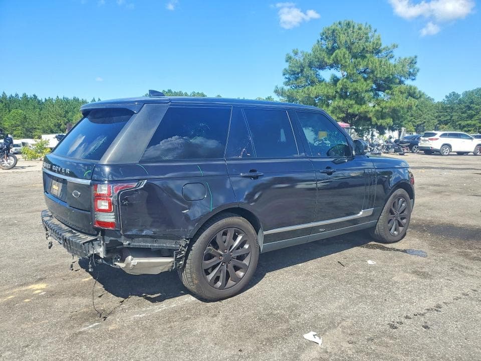 2017 LAND ROVER RANGE ROVER HSE 3