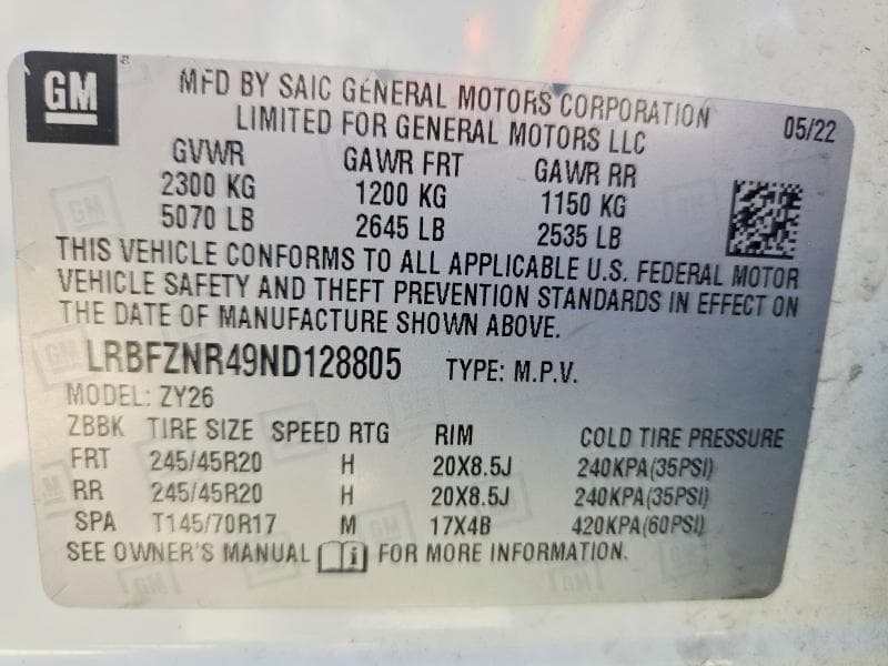 2022 BUICK ENVISION ESSENCE 13
