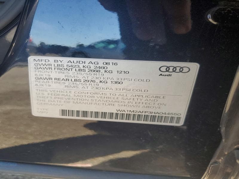 2017 AUDI Q5 PREMIUM PLUS 14