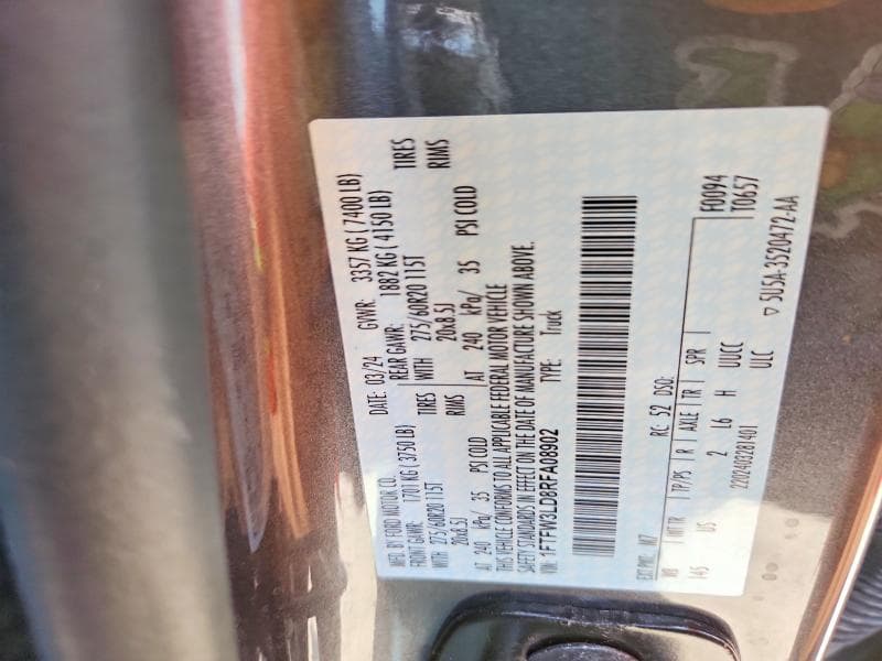 2024 FORD F150 XLT 12
