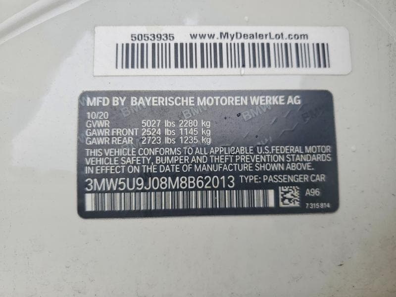 2021 BMW M340XI 13