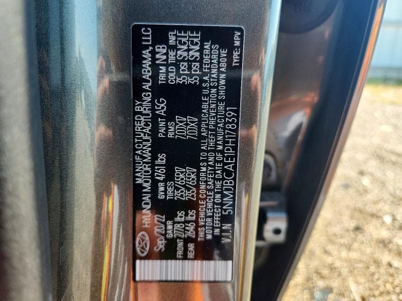 2023 HYUNDAI TUCSON SEL 12