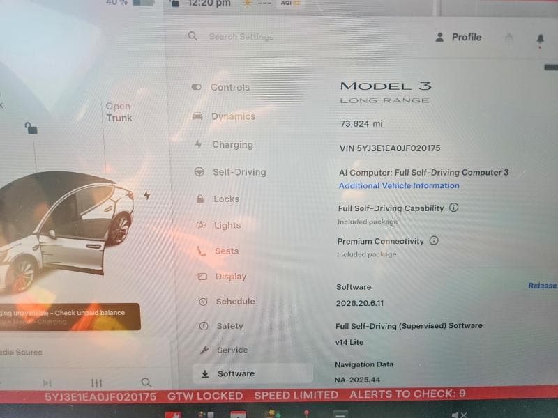 2018 TESLA MODEL 3 9