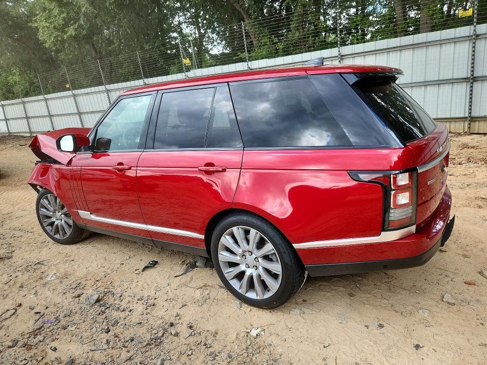 2017 LAND ROVER RANGE ROVER SUPERCHARGED 2