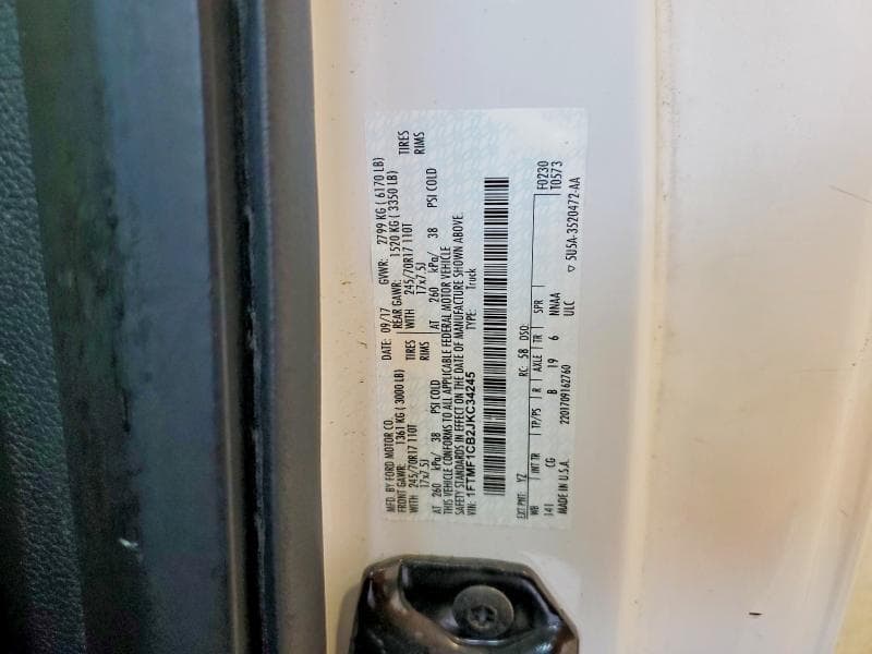 2018 FORD F150 12
