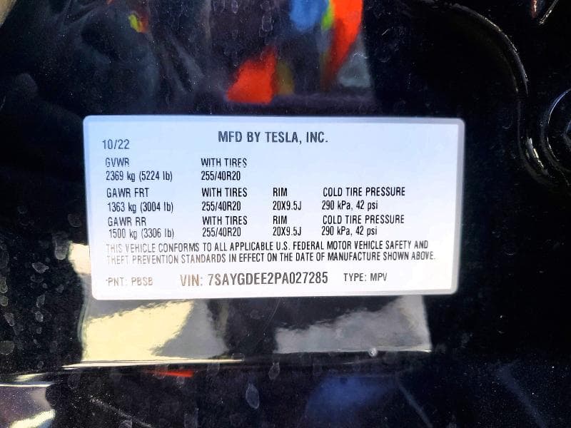 2023 TESLA MODEL Y 13