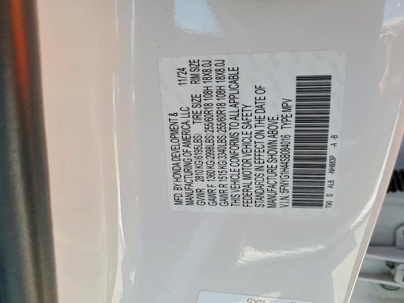 2025 HONDA PILOT EXL 13