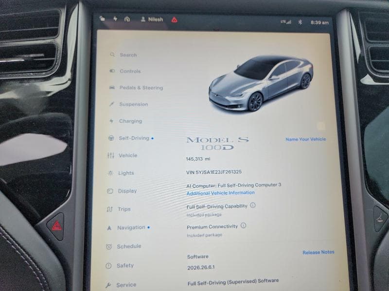 2018 TESLA MODEL S 9