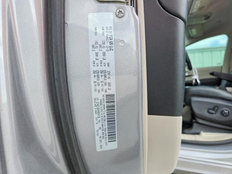 2017 CHRYSLER PACIFICA TOURING L 13