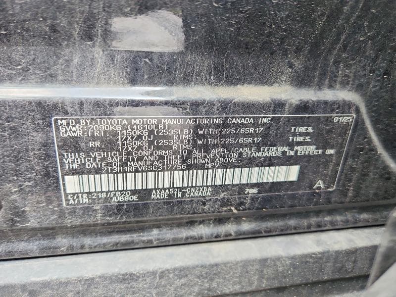 2025 TOYOTA RAV4 LE 13