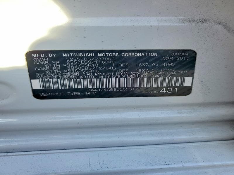 2018 MITSUBISHI OUTLANDER SE 13