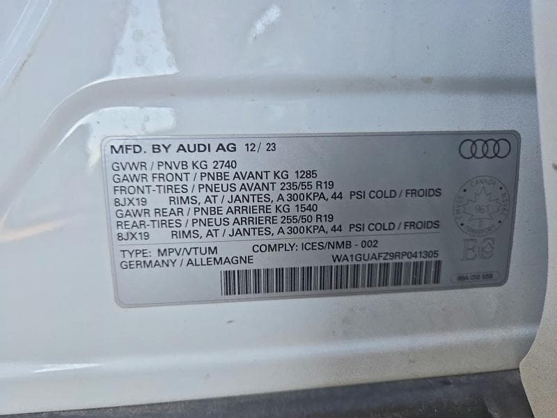 2024 AUDI Q4 E-TRON 13
