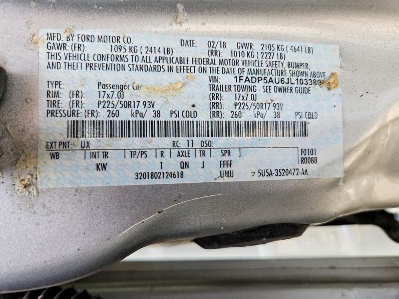 2018 FORD C-MAX SE 13