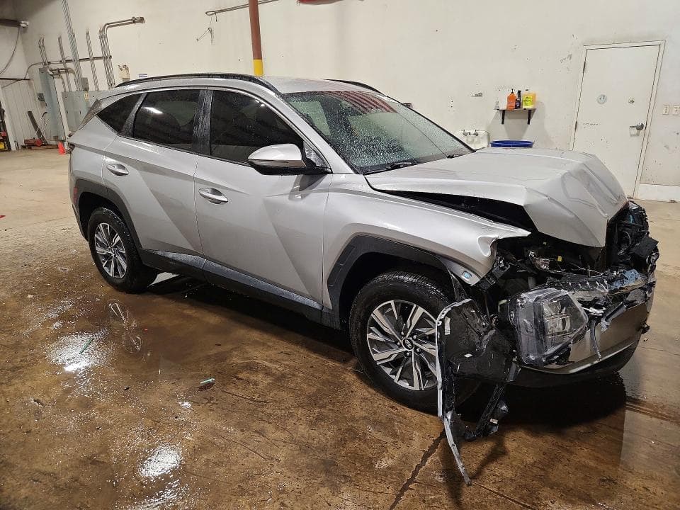 2023 HYUNDAI TUCSON BLUE 4