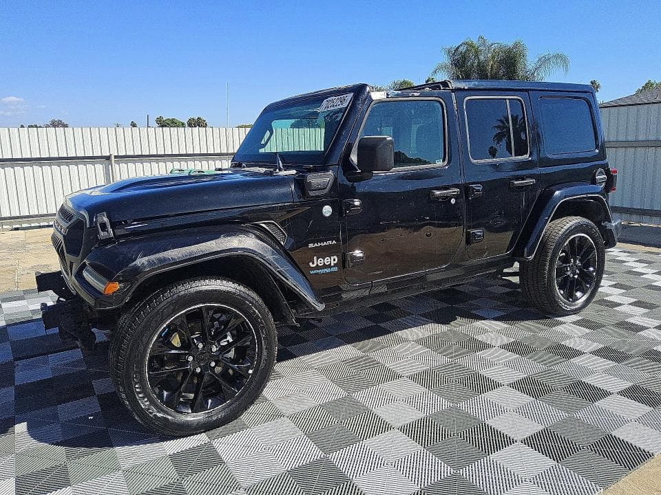 2022 JEEP WRANGLER UNLIMITED SAHARA 4XE