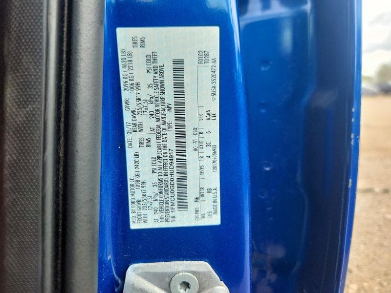 2017 FORD ESCAPE SE 13