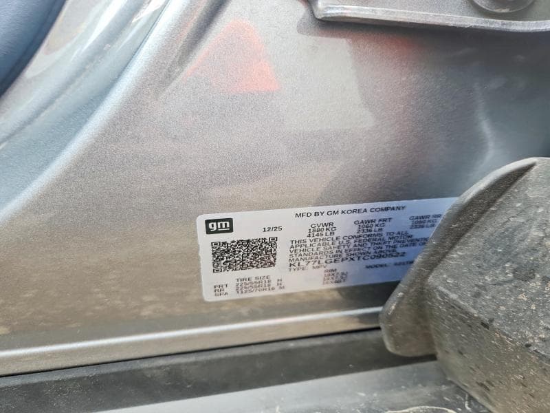 2026 CHEVROLET TRAX 1RS 13