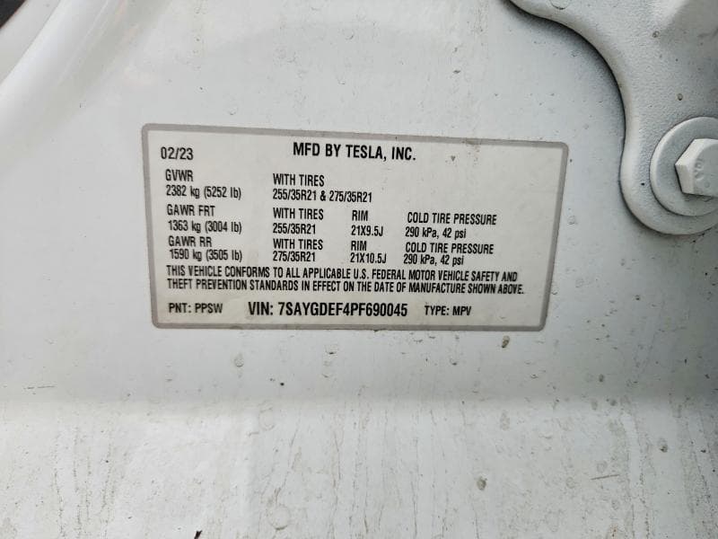 2023 TESLA MODEL Y 13