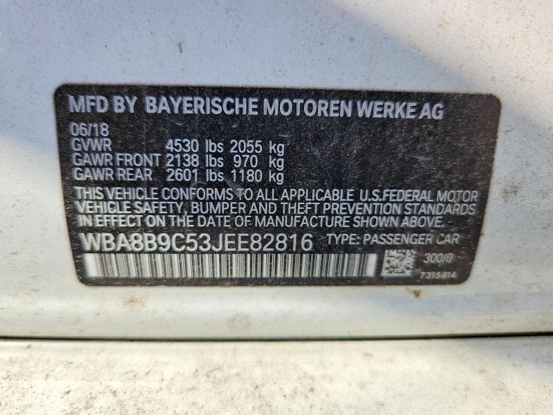 2018 BMW 330 I 12