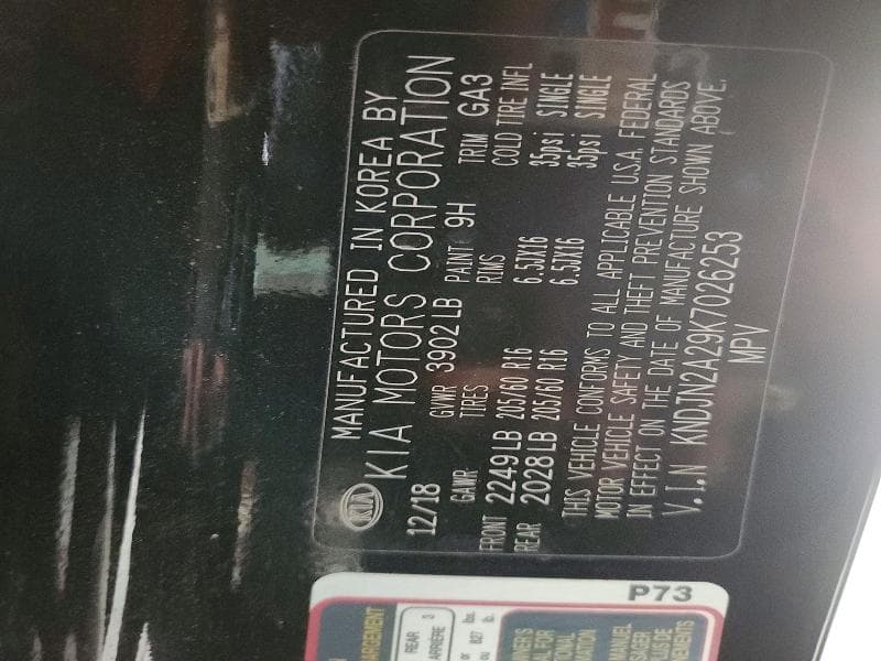 2019 KIA SOUL BASE 12