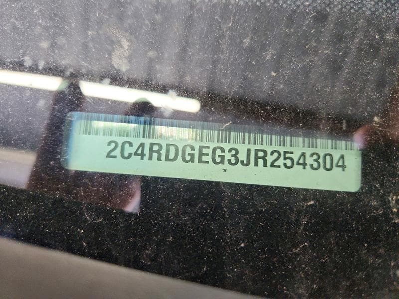 2018 DODGE GRAND CARAVAN GT 14